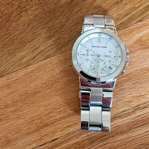 Michael Kors Silver Menswear Style Watch